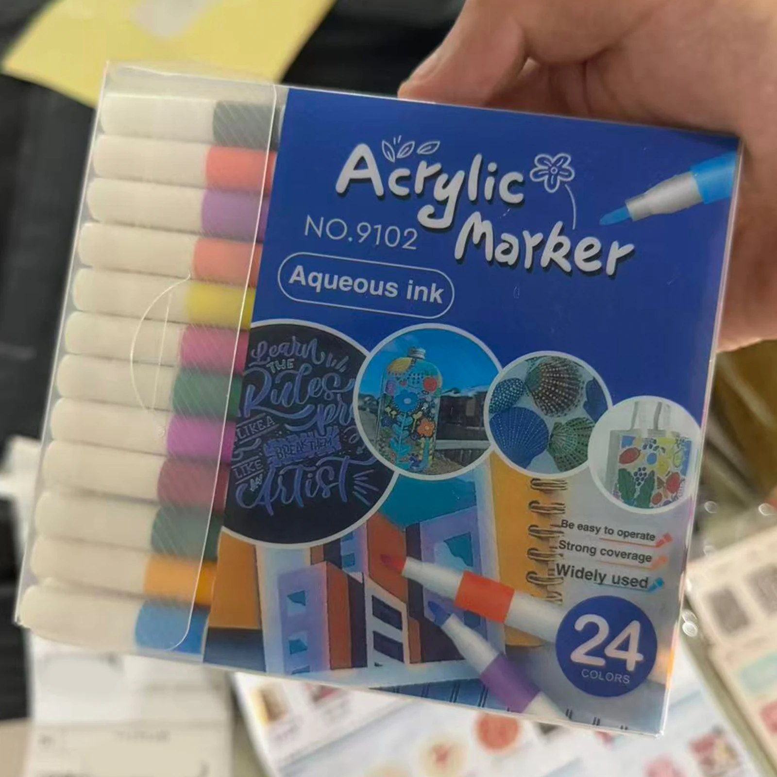 Color-Fillable Flannel Blanket with 24 Color Markers Coloring DIY Washable Blanket for Living Room Bedroom Birthday Gifts