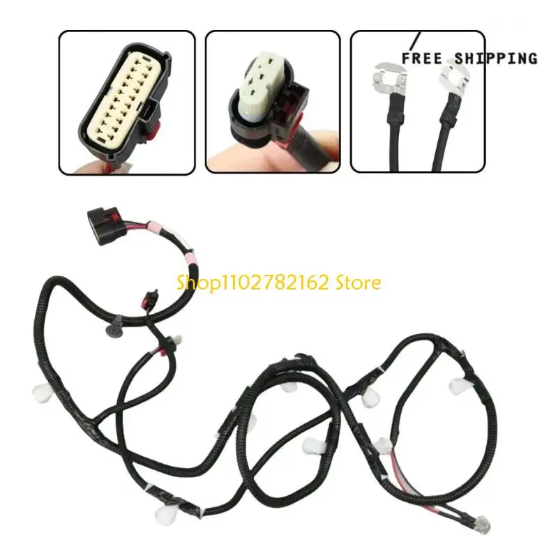 

547B Car Front Bumper Reversing Radars Wiring Belt Fog Lamp Replacement Wire Harness Auto Accessories 1489045-04-D
