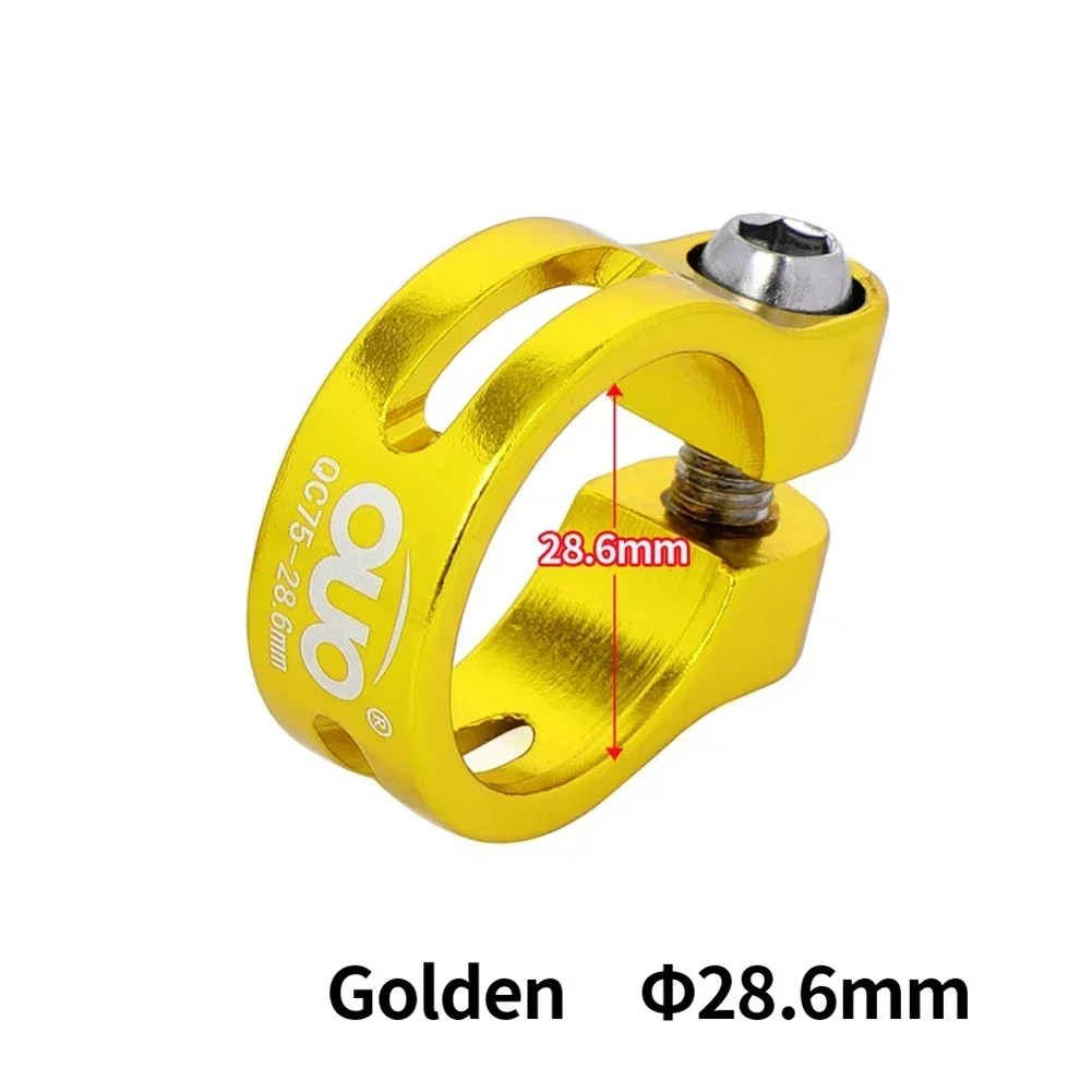 Bike Seat Tube Clamp Aluminum Alloy 28.6/31.8/34.9mm Seatpost Clamp MTB Road Bike Seat Tube Clip Bike Parts Bicicleta Ciclismo