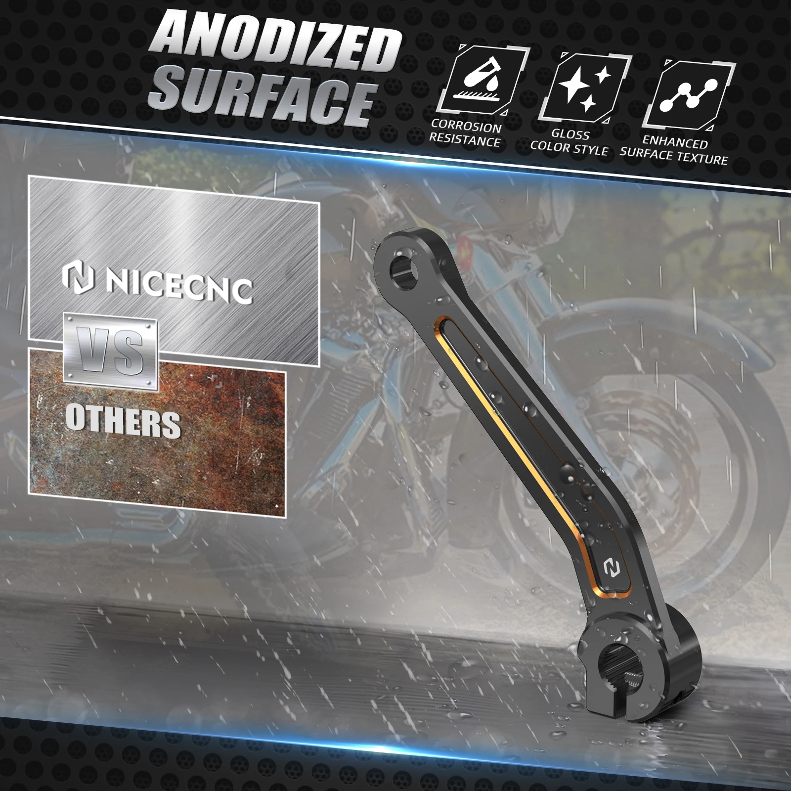 Pour Harley 2017-2024 Street Glide FLHX spécial FLHXS levier de changement de vitesse intérieur Road King FLHR FLHP FLHRC Road Glide FLTRK