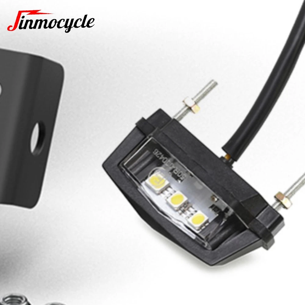 

For Honda CBR1000RR/R SP Fireblade CBR900 RR CBR600 RR/F CBR250RR CBR300R Motorcycle Adjustable License Plate Relocation Bracket