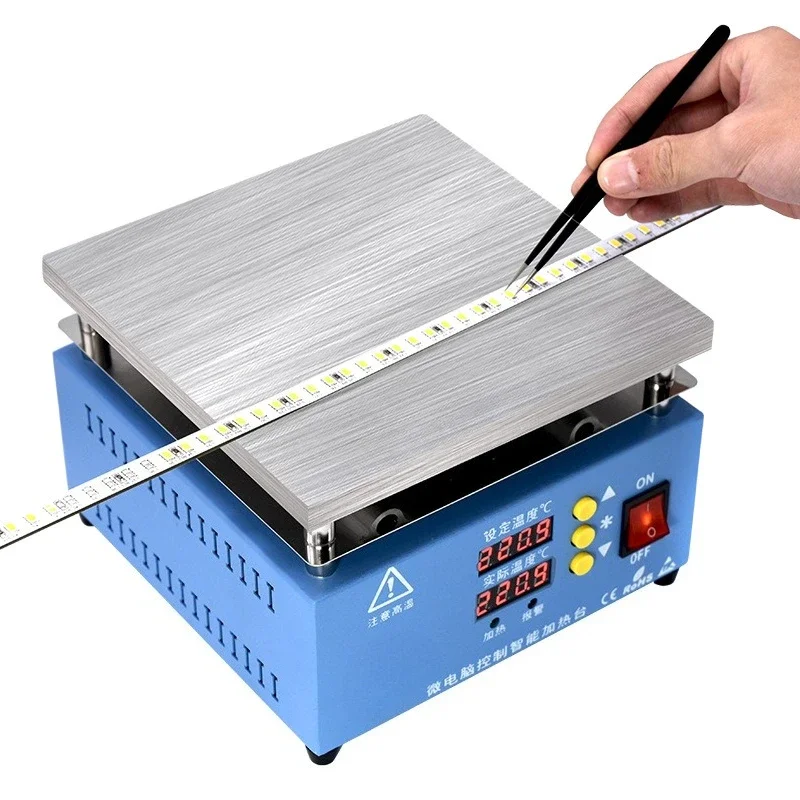 Constant temperature heating platform preheating table led lamp bead dismantling and welding table aluminum substrate bga