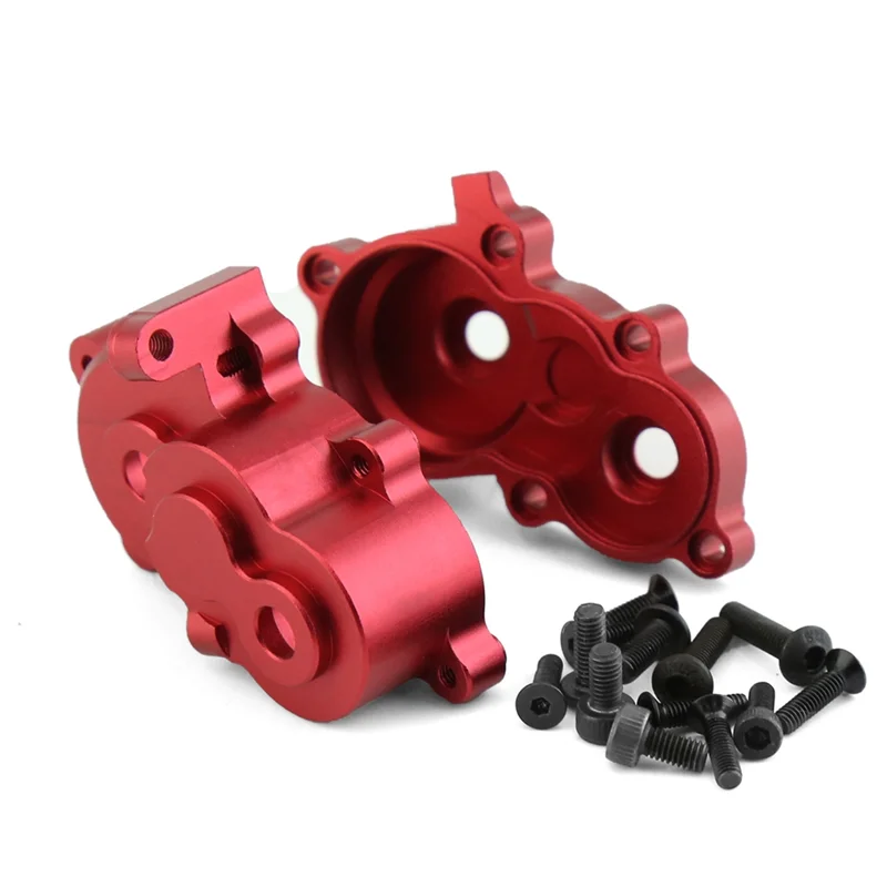 A45F-Metallo Scatola Ingranaggi Custodia Copertura Ingranaggi 7091 7379R Per 1/16 Traxxas Slash E-Revo Summit RC Auto Parti di Aggiornamento Accessori