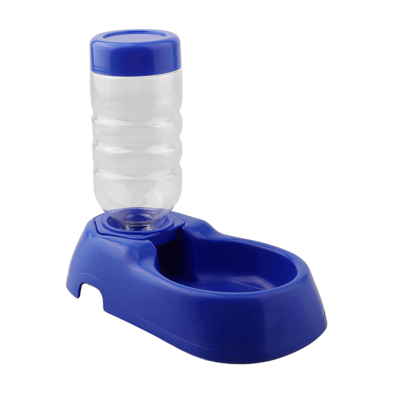 Bebedouro Automático de Plástico para Cães e Gatos ML - Garrafa de Água e Comedouro