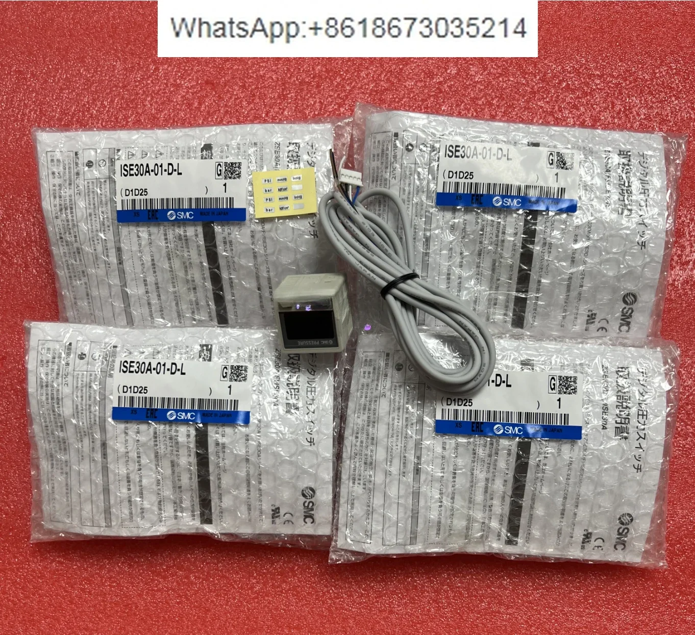 1PCS     (Positive Pressure) Switch Sensor    ISE30A-01-A-L  ISE30A-01-B-L   ISE30A-01-C-L   ISE30A-01-D-L