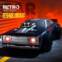 Four-Wheel Drive High-Speed SCY 16303 Full-Scale Lighting 1:16 Rc Remote Control Model Drift Car American Muscle Car Boy Toy