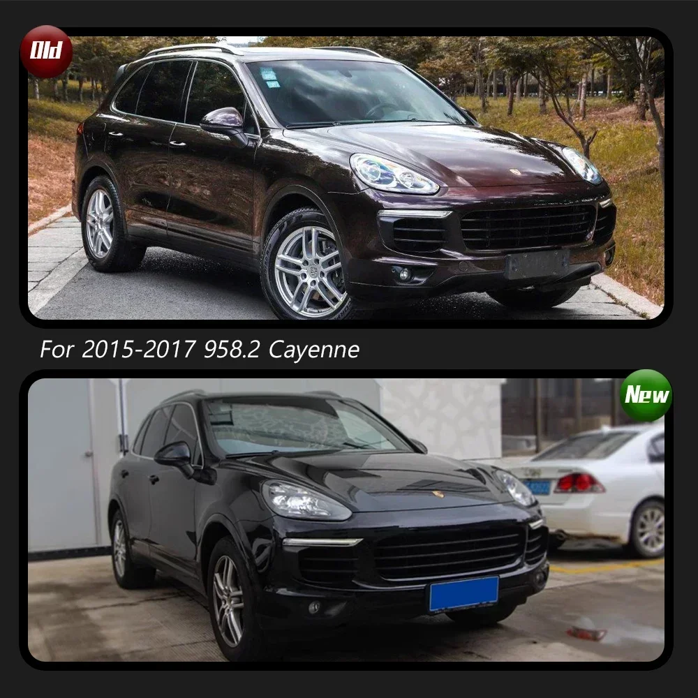 Car Headlights For  Cayenne  958.2 958.1 2011-2017 Upgraded 2023 Styling LED Headlamps Dynamic Turn Signal Lamp Car DRL