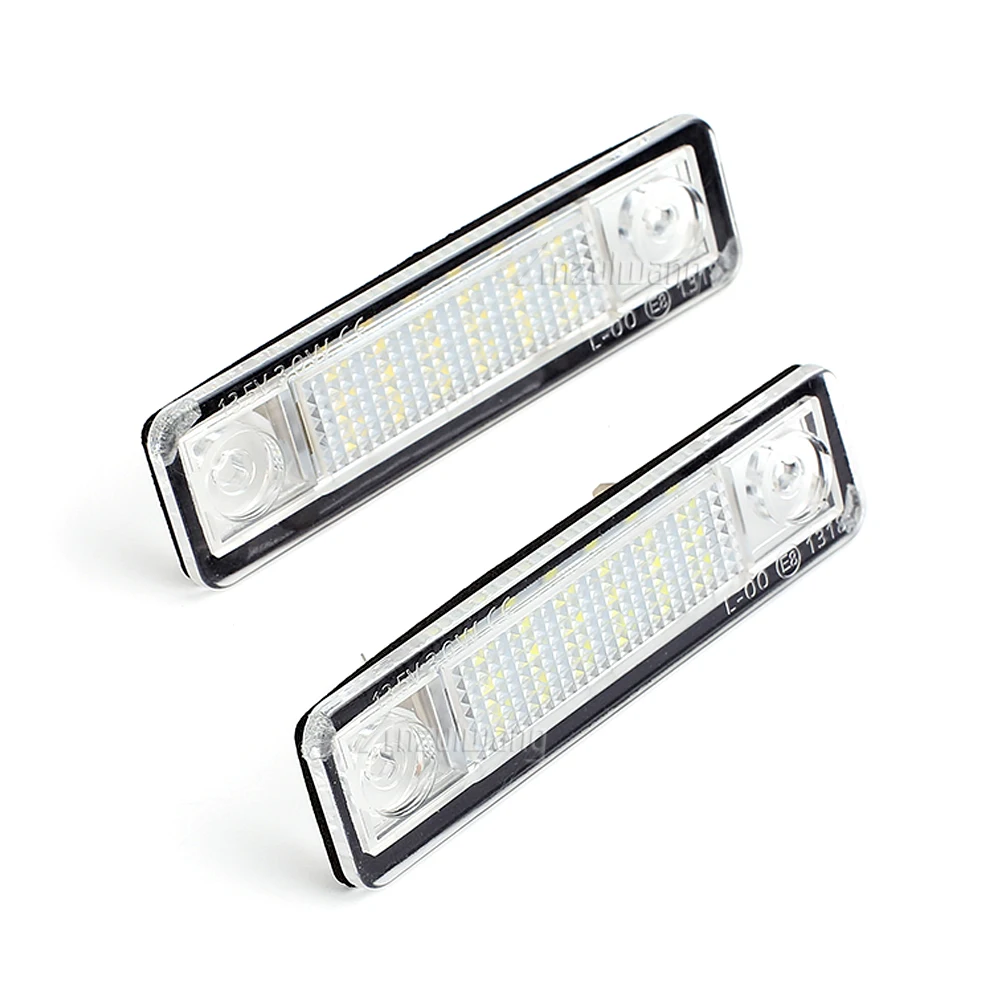 2Pcs LED No Error Car License Plate Light Number Auto Warning Lamp for Opel Corsa Vectra B Astra F G Omega A B Zafira A Signum