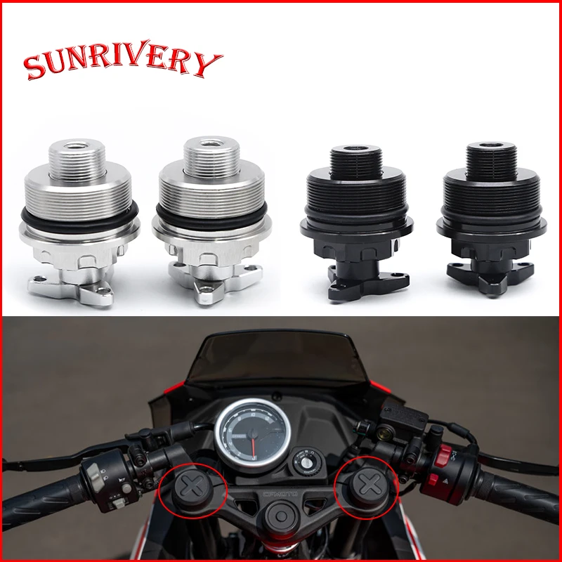 

For CF125 XO-1 Preload Front Fork Adjustable Front Fork Bolt Front Shock Absorber Screw Frontfork Cover Motorcycle Accessories