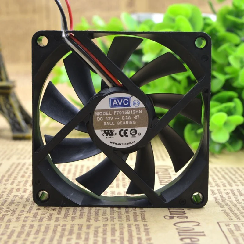 F7015B12HN 7CM 12V 0.3A 7015 Cpu Mute 3-Wire Cooling Fan