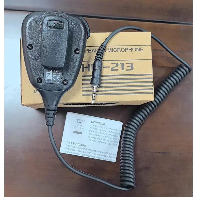ICOM AI KeMu Floating Waterproof Hand Microphones HM - 213 IC - M33 M34 / M25 M2-M24 / M23 / M36 / M30 Interphone Shoulder Micro