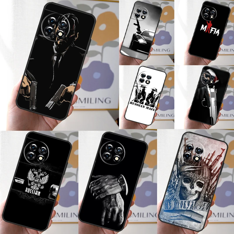 Russian Mafia Case For OnePlus 12R 10T 8T 9R 10R OnePlus 12 11 9 10 Pro Nord CE 2 3 Lite N10 N20 N30 Cover