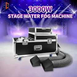 Máquina de niebla de agua de 3000W, Control remoto DMX, máquina de humo de agua baja, equipo de efectos de escenario para boda, DJ, Fiesta Disco, espectáculo