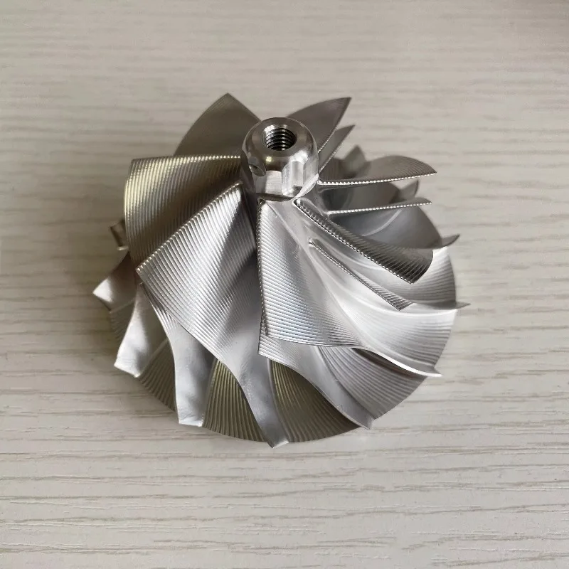 TD05 64.4/82.00mm 7+7 Bilah Pemotong Turbo Milling/aluminium 2618/billet Roda Kompresor