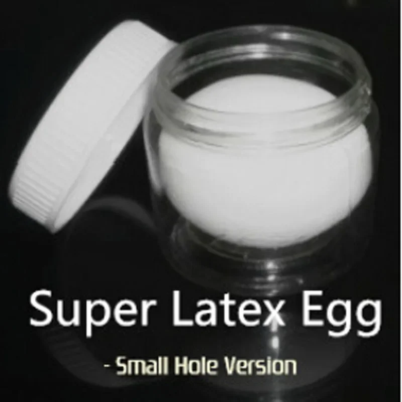 

Super Latex Egg - Small Hole Version(1pc/case), Silk To Egg - Rubber,Stage Magic Tricks,Gimmick,Accessores,Comedy,Illusion
