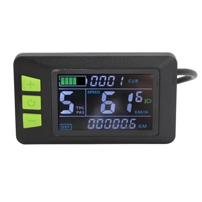 

Электрический скутер, ЖК-дисплей, 6-контактный водостойкий электрический скутер, панель управления дисплеем для 24 В, 36 В, 48 В, 52 В, 60 В, аккумулятор