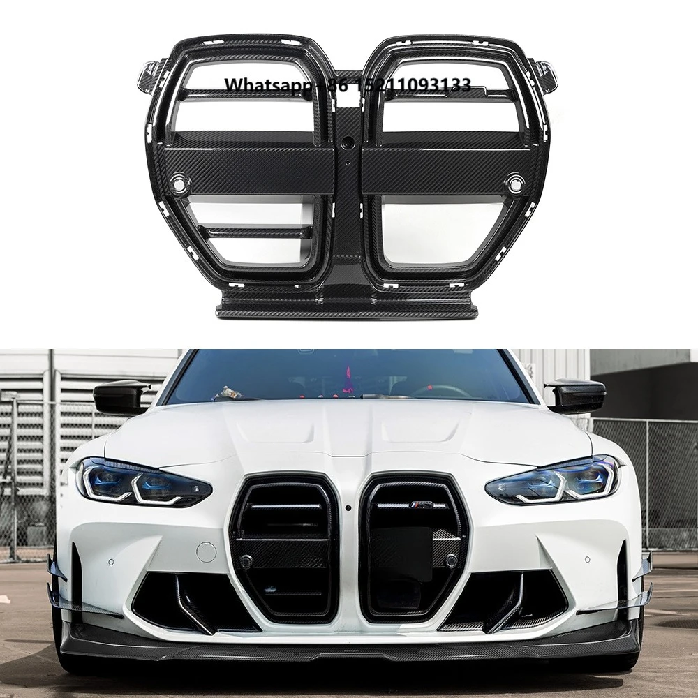 Prepreg Carbon Fiber Front Grille With ACC Sensor