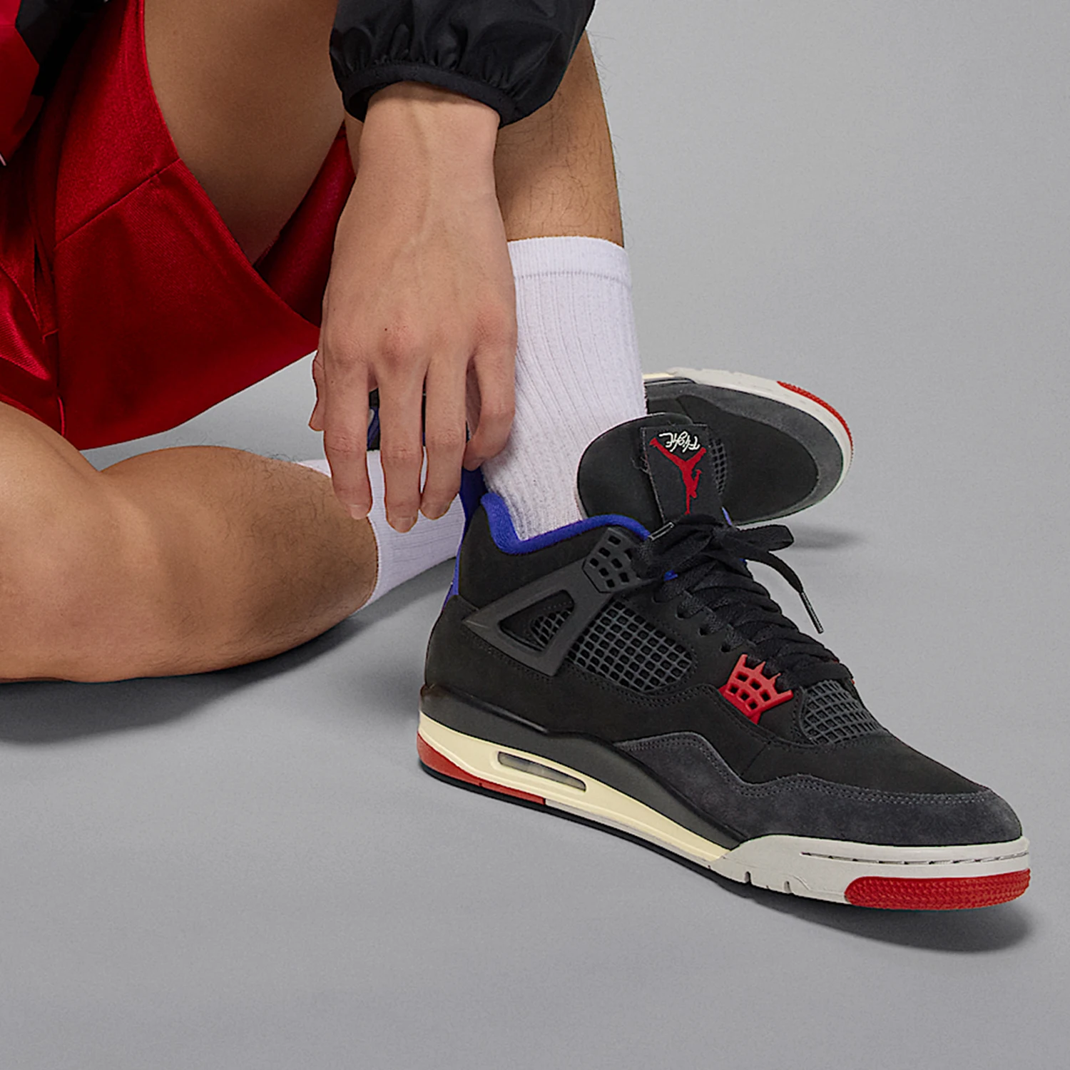 

Nike genuine JORDAN Men's Cushioned Leather Classic Air Cushion Basketball Shoes FV5029-003