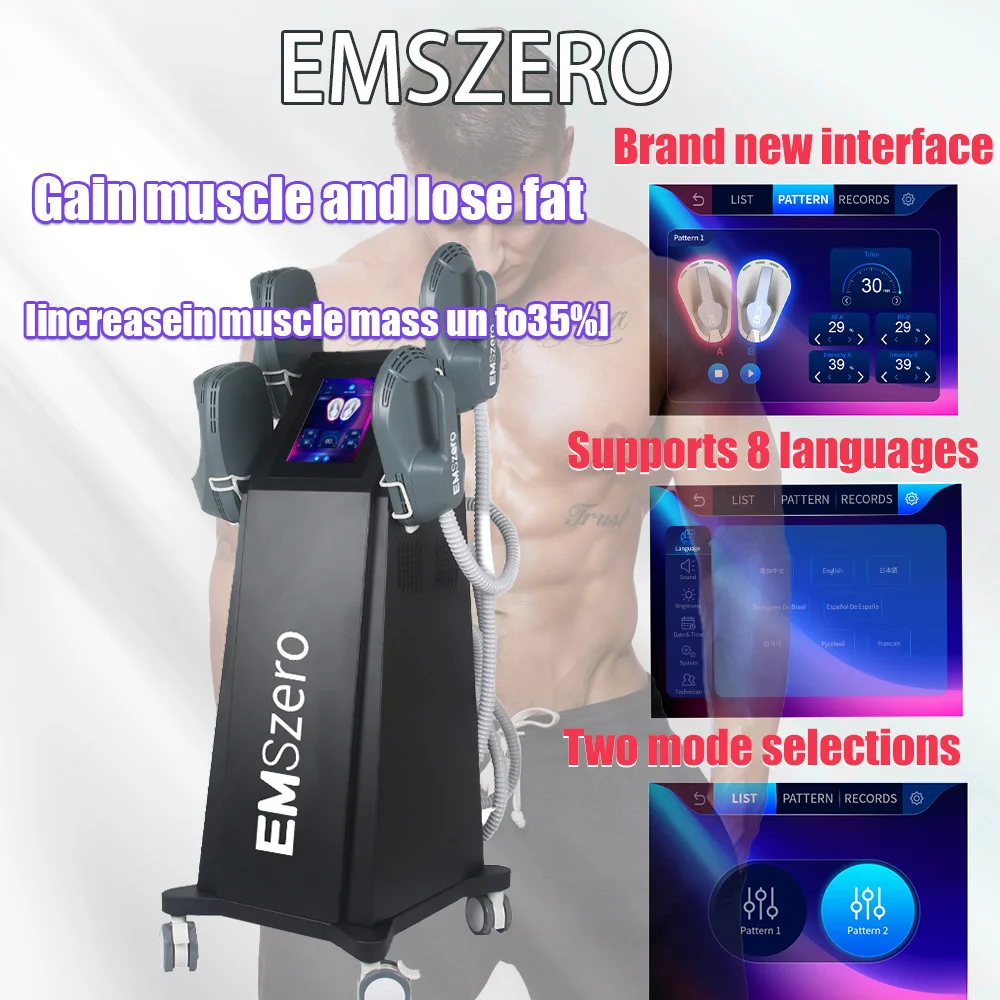 EMSZERO factory price EMS shaping machine 2024 professional removal of fat clusters, fat burning and weight loss