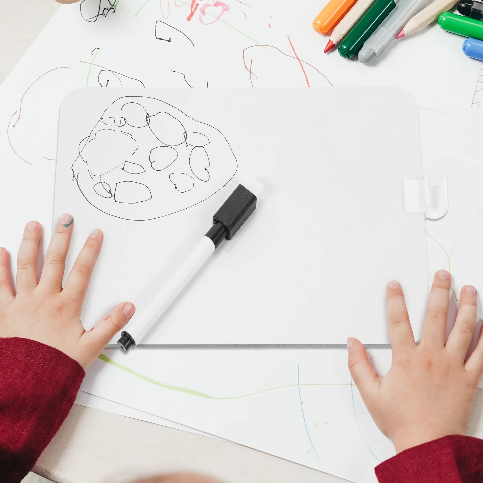

Children's Writing Board Whiteboard for Kids Double-sided Erasable Small Whiteboards Students