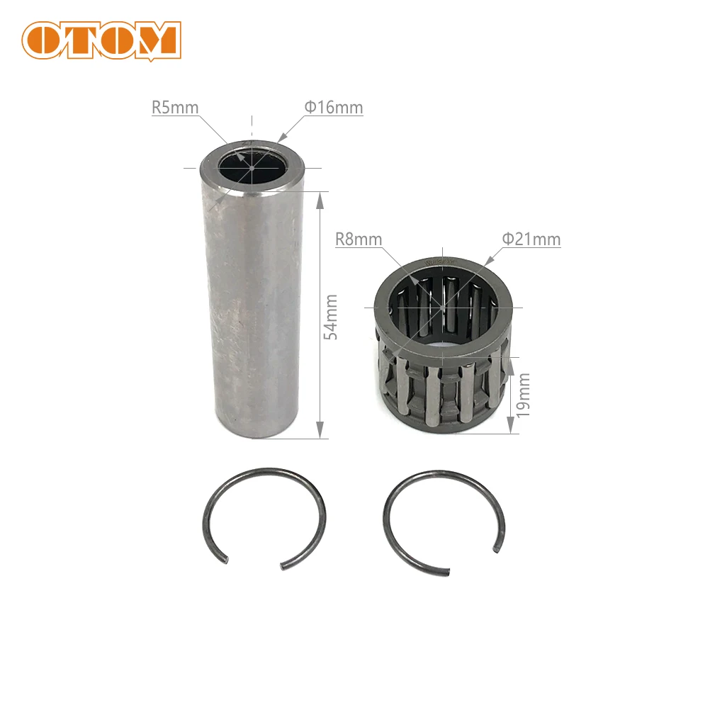 Motocross Motorcycle Crankshaft Connecting Rod Piston Pin And Gasket Rings For YAMAHA DT230 Loncin MT250 2 Stroke Engine Parts