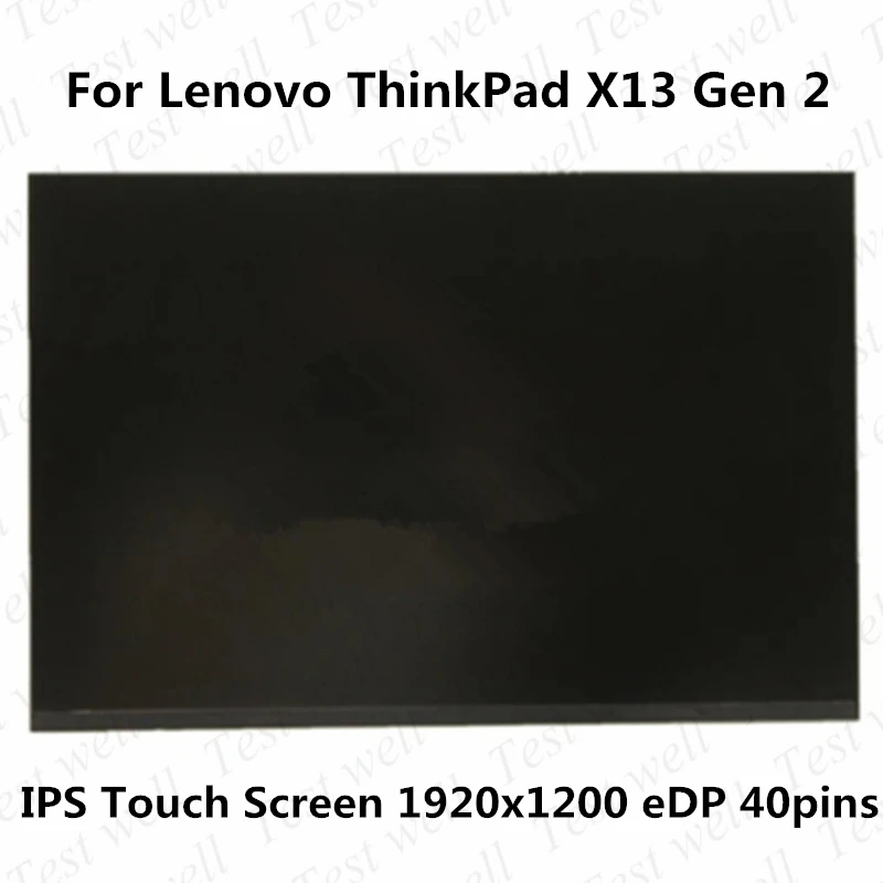 

Original 13.3 For Lenovo ThinkPad X13 Gen 2 R133NW4K R0 40PIN FHD LCD PANELS Display LCD Screen 5D11A22515 5D11E22832 5D11A22516