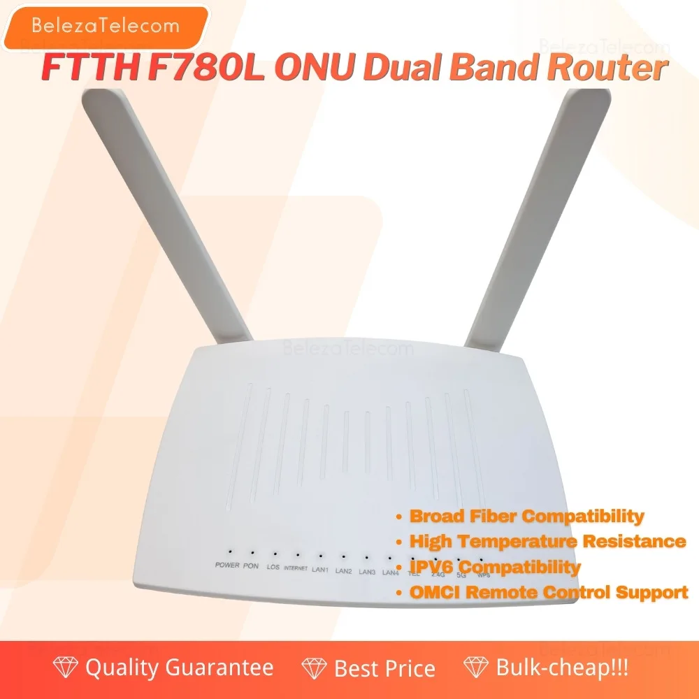 منفذ F780L ثنائي النطاق WiFi XPON ONU 1 GE مع دعم OMCI وIPv6 لـ FTTH #1
