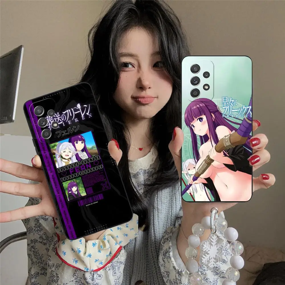 Sousou no Frieren Fern Phone Case for Samsung Galaxy M55 54 42 35 34 33 32 23 22 15 14 13 12 F55 5G Soft TPU Shockproof Cover