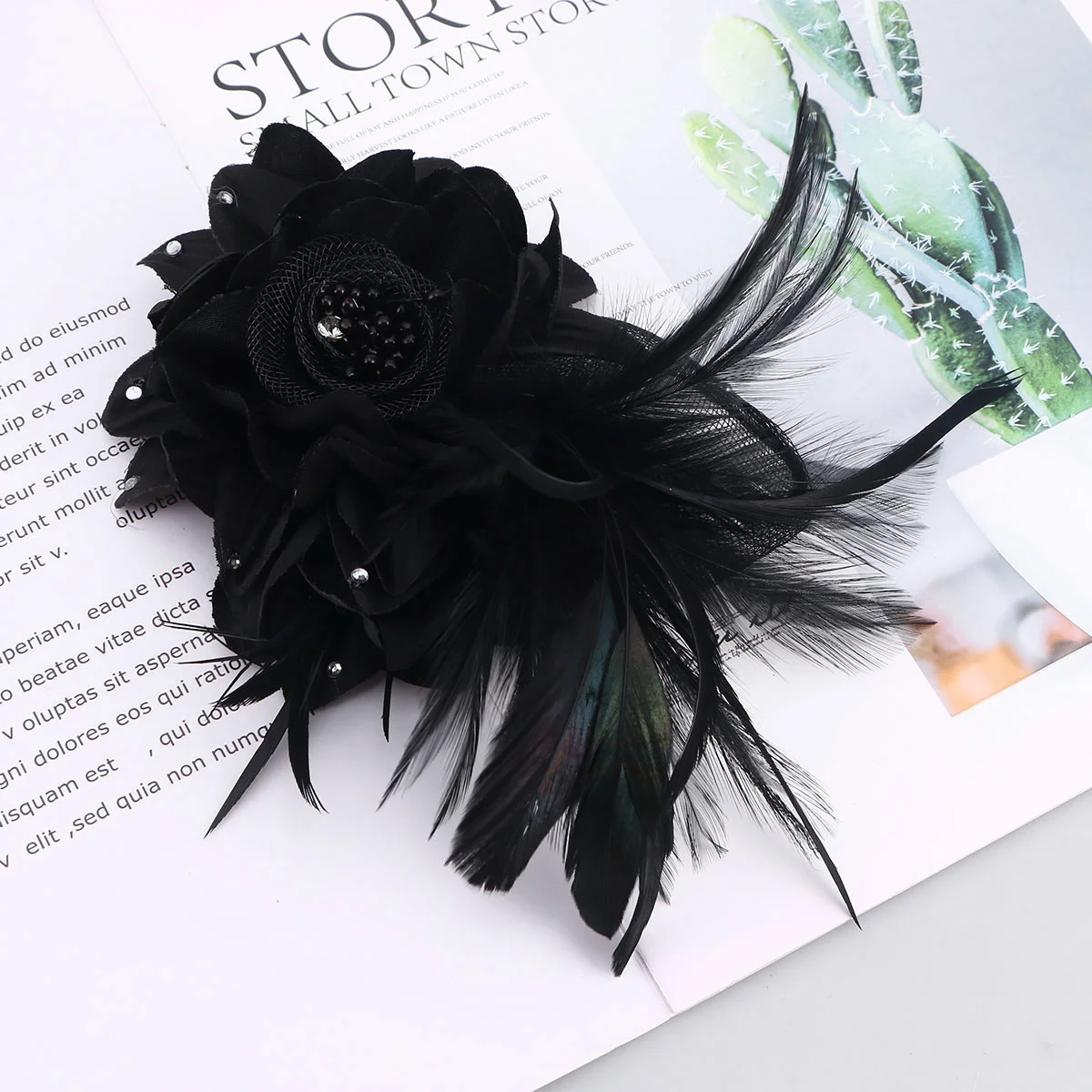 Hair Claw Clips Flower Hairpins Brooch Girl Hoop Girls Headband Lady Hairband Bride