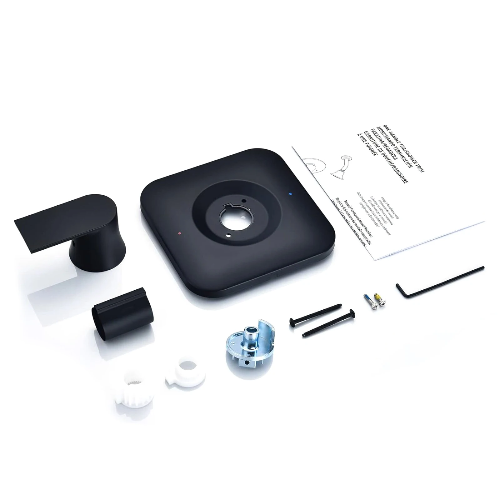 

1 комплект T2471BL, комплект ручек для душа из нержавеющей стали, совместимый с Moen T2471BL, комплект отделки клапана Posi-Temp, аксессуар для душевой системы