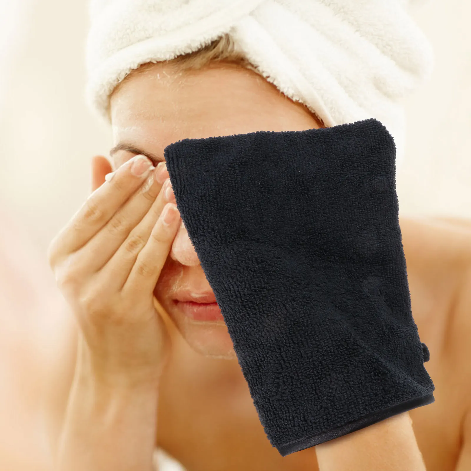 3 stücke Mikrofaser Gesichts Reinigung Handschuhe Für Make-Up Entfernung Peeling Gesicht Waschen Handschuhe Schönheit Versorgung Reinigung Werkzeug Für Frauen