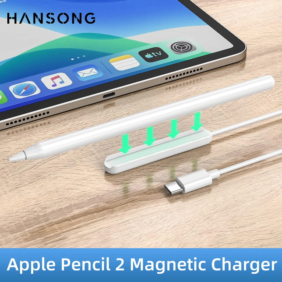 Apple用第2世代ワイヤレス充電器,iPad用磁気充電器,ペンシル