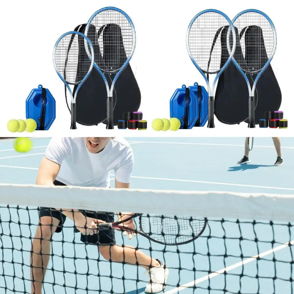 

Теннисный тренировочный мяч со шнурком, профессиональный теннисный отбойник, тренировочное оборудование для соло для упражнений в саду на открытом воздухе