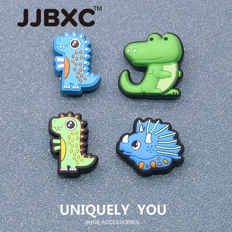 

JJBXC CHARM обувь с пряжкой, аксессуары для обуви, модная обувь с рисунком динозавра «сделай сам», аксессуары, подходящие для кроссовок