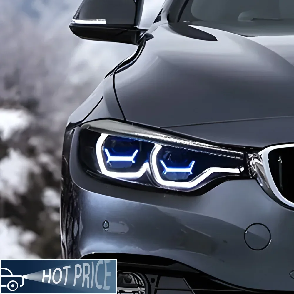 

For BMW 4 Series F32 M4 425i 430i 2013-2020 Auto Headlight Assembly Upgrade High Quality LED front near lamp far lamp