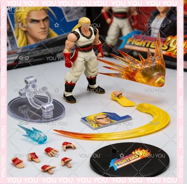 

JOYTOY SNK 1/18 Action Figure KOF '98UM Fatal Fury Team Terry Bogard Andy Bogard Joe Higashi Figures Toys Model