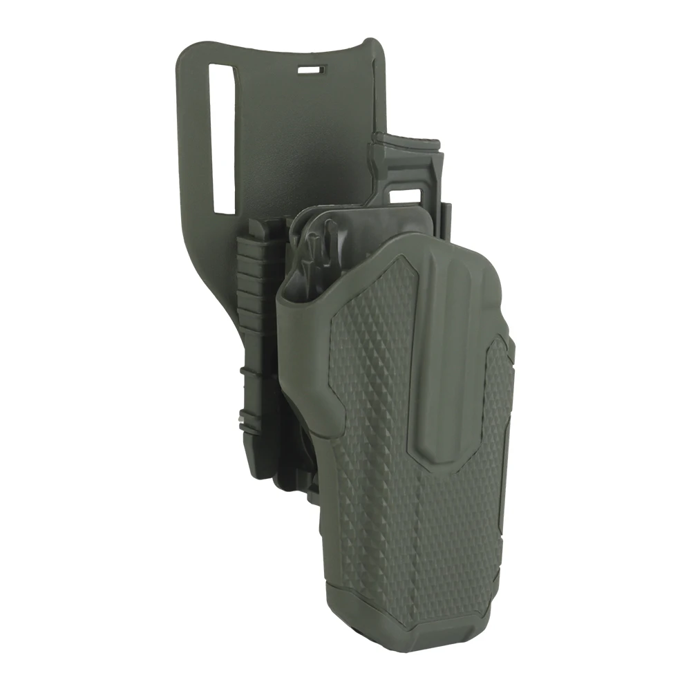 Tactical Common Tactical Patrol Holster GL 17/19 SIG H&K S&W Platform QLS Quick Release Adapter with Drop Leg