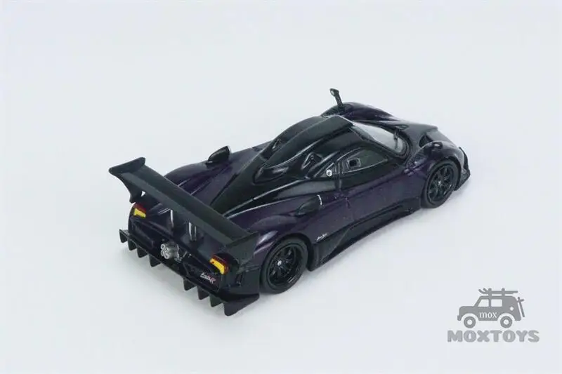 Tarmac Works 1:64 Pagani Zonda R Viola PSO Diecast Model Car