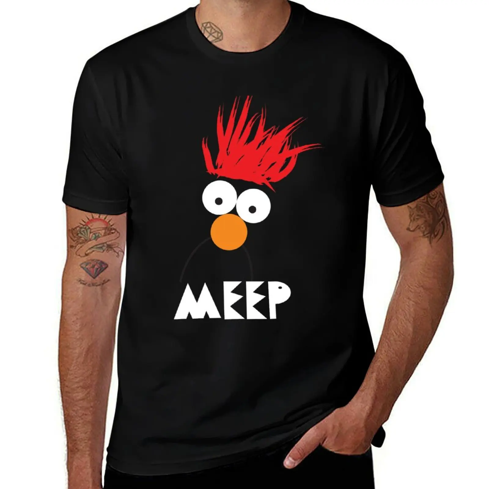 Beaker MEEP T-Shirt Lightweight Casual Summer T-Shirt