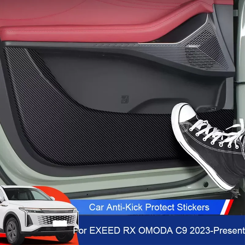 

Car Door Anti-Kick Protect Pad Trunk Anti-Dirty For EXEED RX OMODA C9 2023-Present Scratch Resistant Auto Exterior Accessory