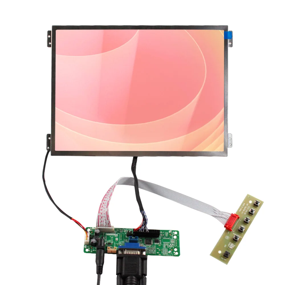 

VGA Control Board and 10.4" 1024x768 4:3 IPS 1000nit High Brightness LCD Panel