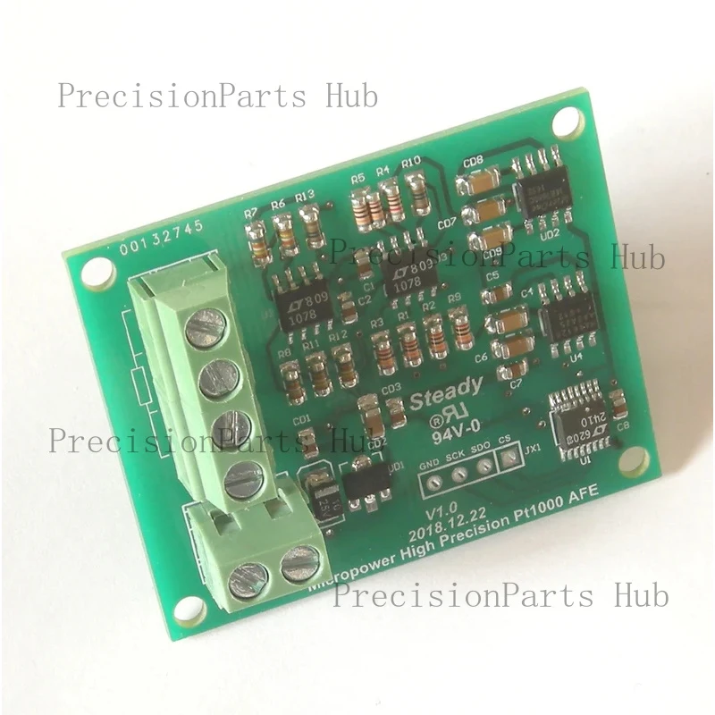 Pt1000 Four-Wire Micro-Power High-Precision 0.01 Celsius Measurement Scheme