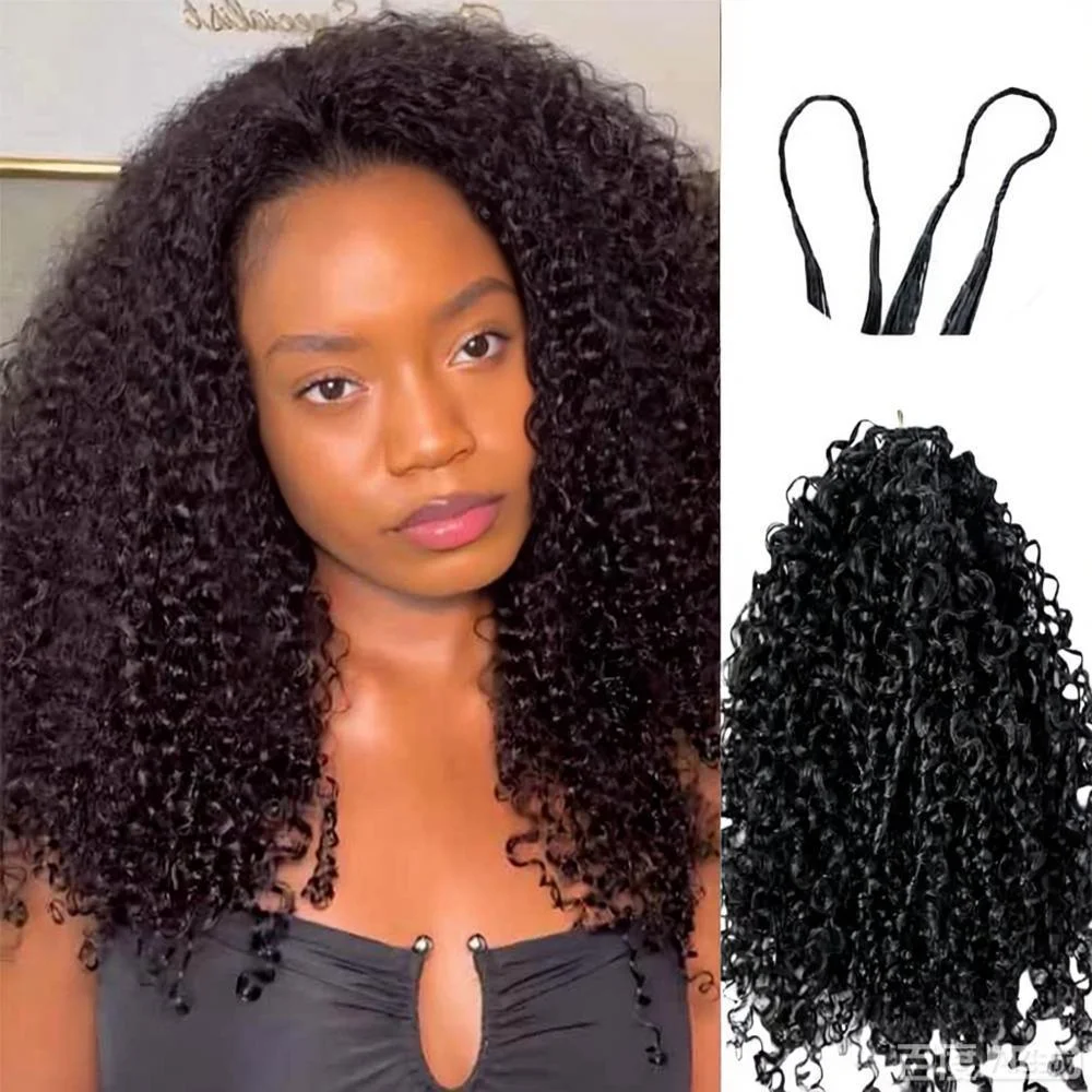 

Наращивание волос для плетения косичек: кудрявые волосы Kinky Curly Feather Crochet, предварительно разделенные, невидимые, без узлов, бирманские кудрявые волосы для твист-косичек.