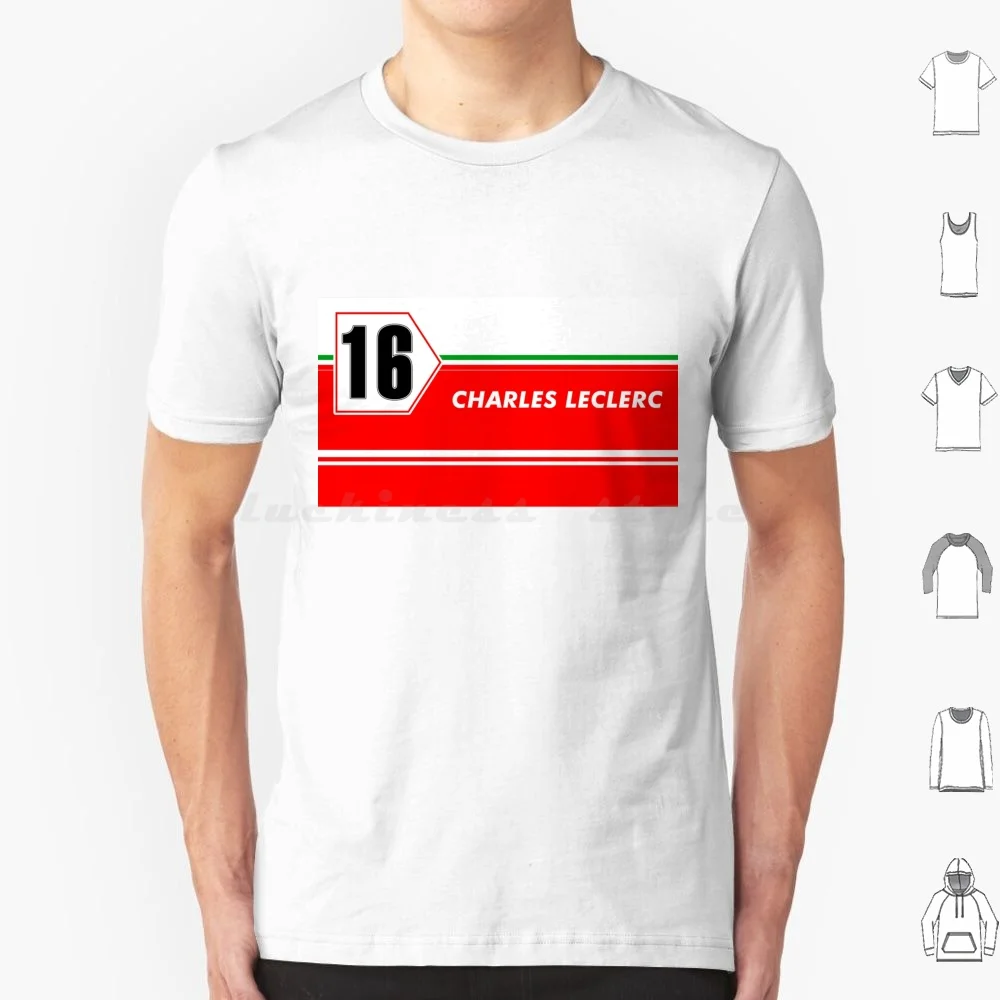 Leclerc 16-Scuderia camiseta hombres mujeres niños 6xl Scuderia Leclerc 16 Fórmula Uno precio caballo Monaco Italia Sf71h 2018 2019