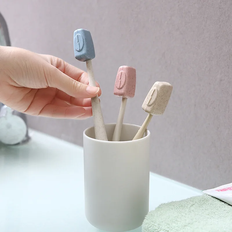 Zahnbürstenkopf-Schutzhülle Tragbare Zahnbürsten-Schutzhülle Bürstenhalter-Clip für Reisen & Haushalt Wiederverwendbar Umweltfreundlicher Kunststoff – Detail 7