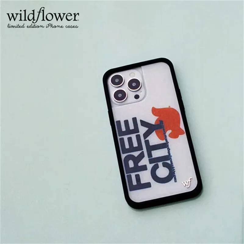 Wildflower Ins Free City Madhappy Phone Case for iPhone 18 16 15