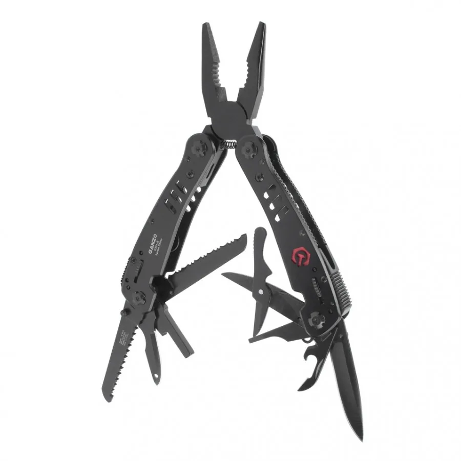 Ganzo G301 G301B G301H Multi pliers 26 Tools in One Hand Tool Set Screwdriver Kit Portable Folding Knife Multi-Tool