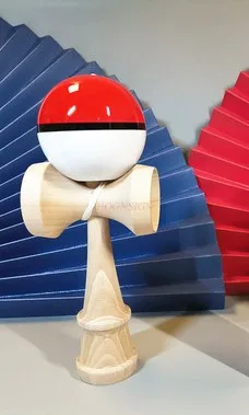 Antypoślizgowa kulka do umiejętności miecza dla początkujących z czystego drewna