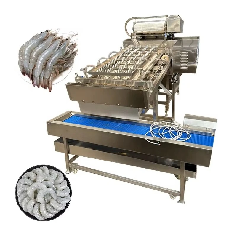 Industrial Shrimp Processing Plant Equipment Custom High Automation Peeled Shrimp Shelling Machine