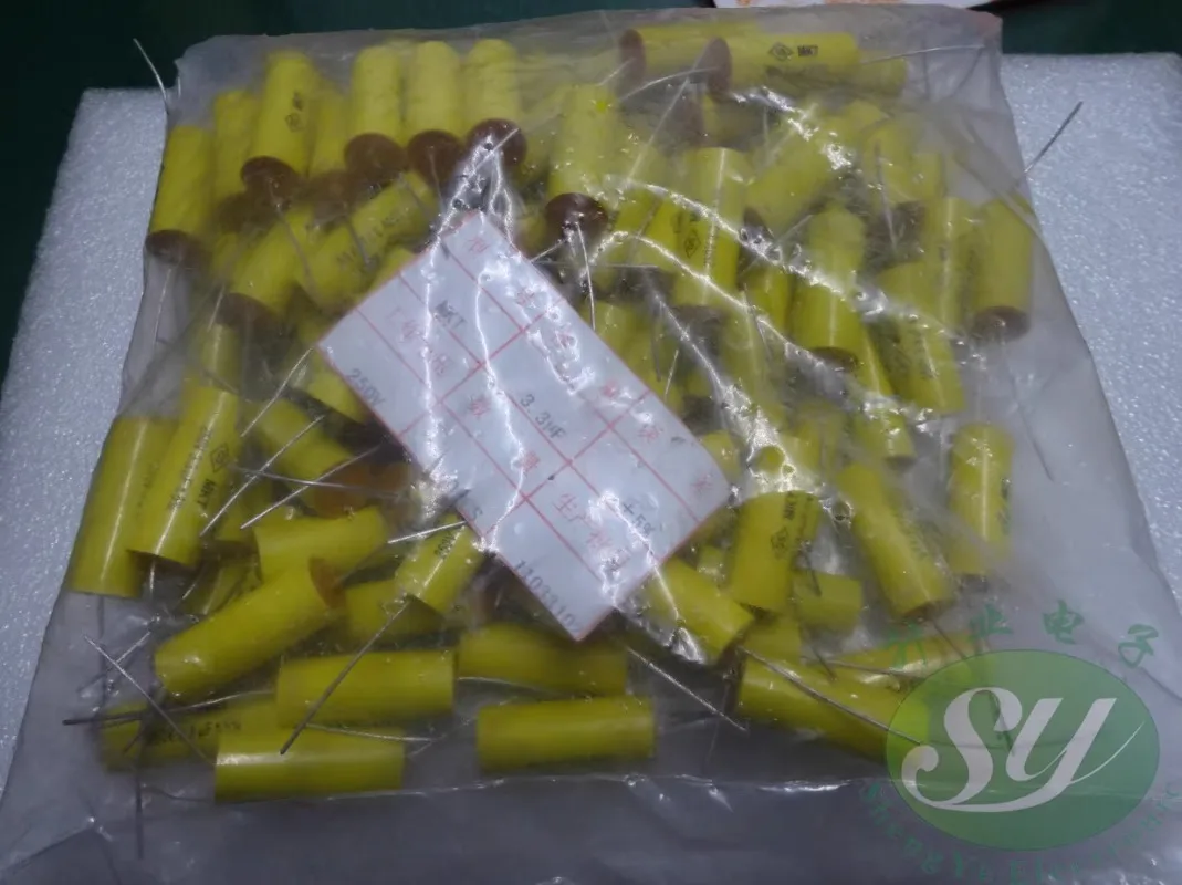 20 قطعة QS MKT 3.3 فائق التوهج/250 فولت 3u3 335 جديد النحاس دبوس محوري غير القطبية مقسم التردد مكثف